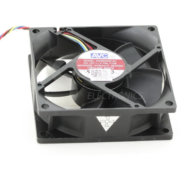 Оригинальный Для AVC DS08025R12U 8025 8 см 80 мм DC 12 В 0.7A инвертор компьютерного сервера