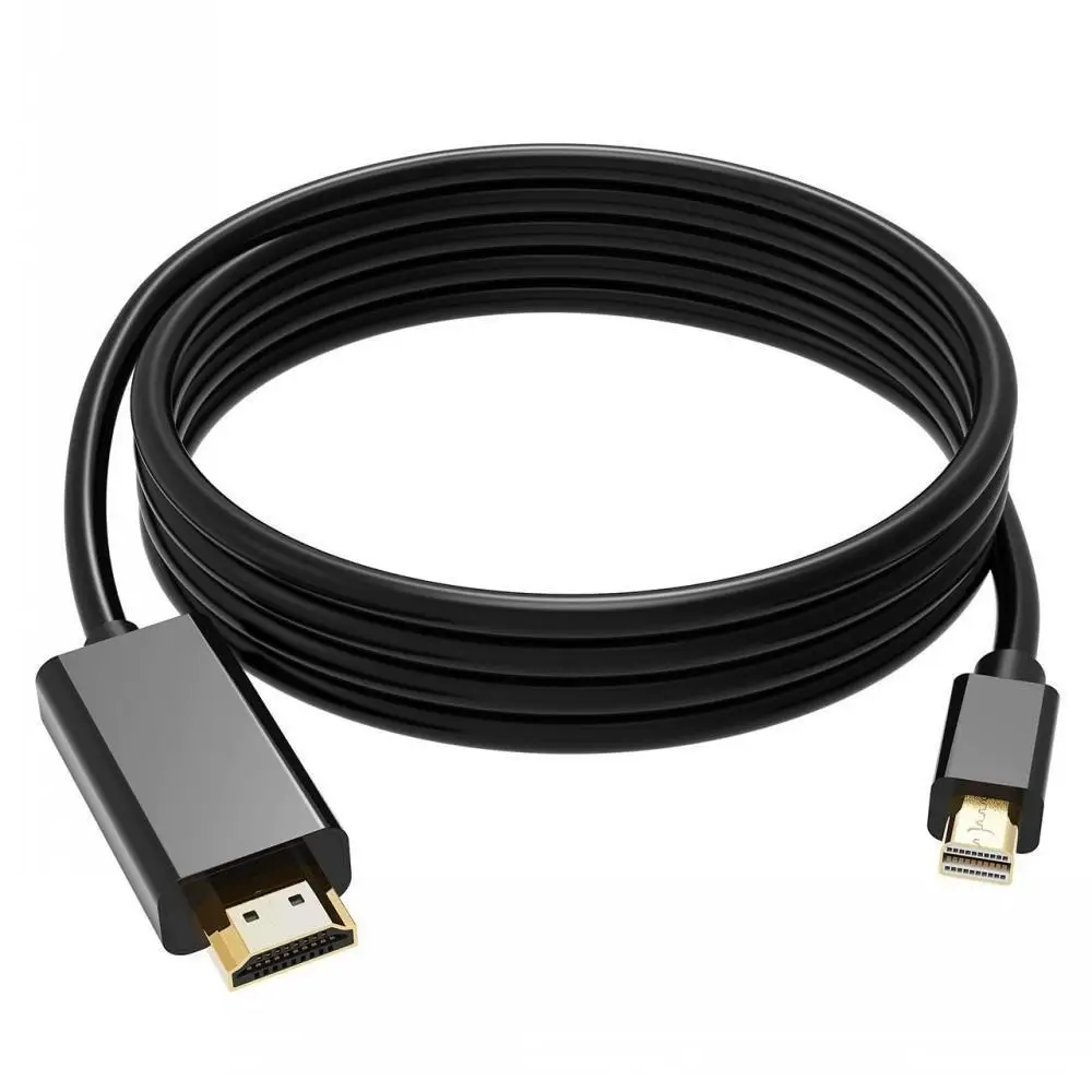 10 шт. Высокое качество двойной Yi 1 8 м 6 футов Thunderbolt мини дисплей порт Адаптер DP к HDMI