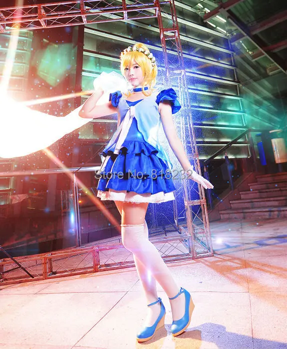 Женская шифоновая футболка Love Live Yume no Tobira Dreams Gate Eli Ayase костюм для косплея аниме|anime