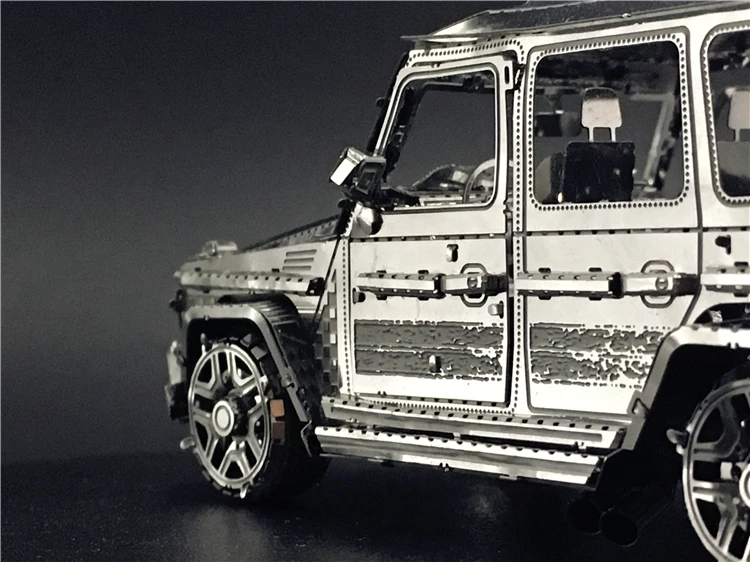 MMZ модель NANYUAN 3D металлическая модель комплект 1:50 BZS G500 внедорожная Сборная модель DIY 3D лазерная резка модель головоломка игрушки для adul