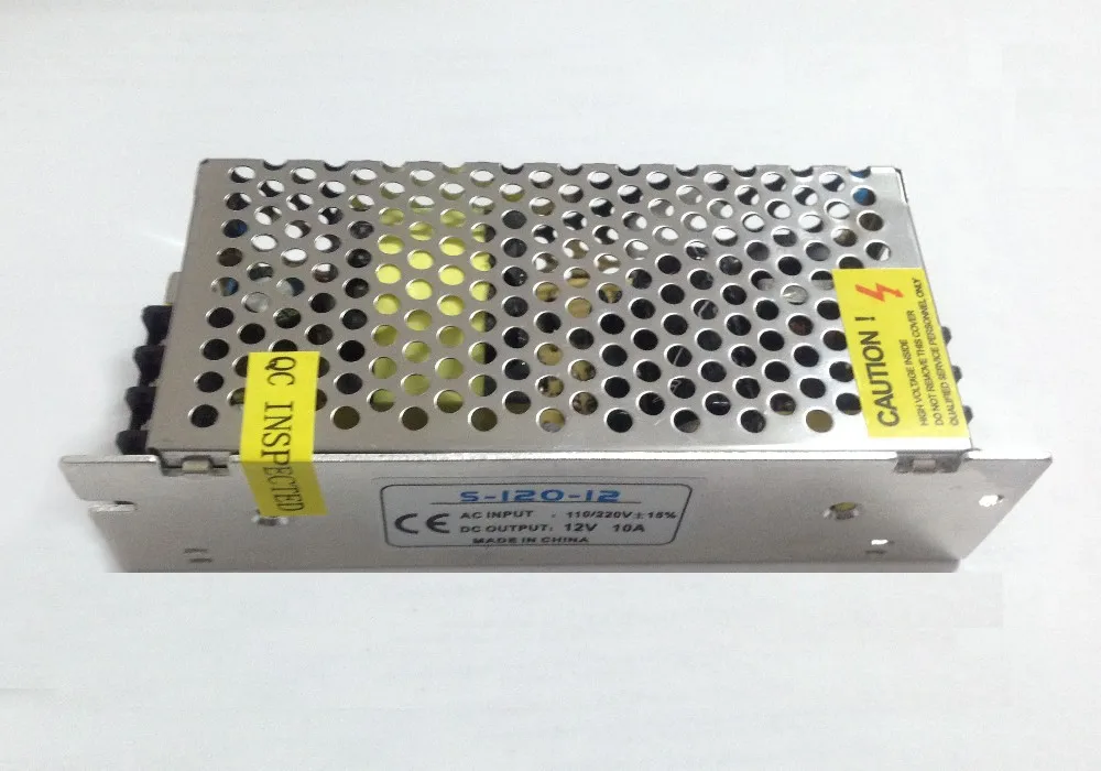 Высококачественный адаптер питания на постоянный ток 12 В 10 А 120 Вт входное