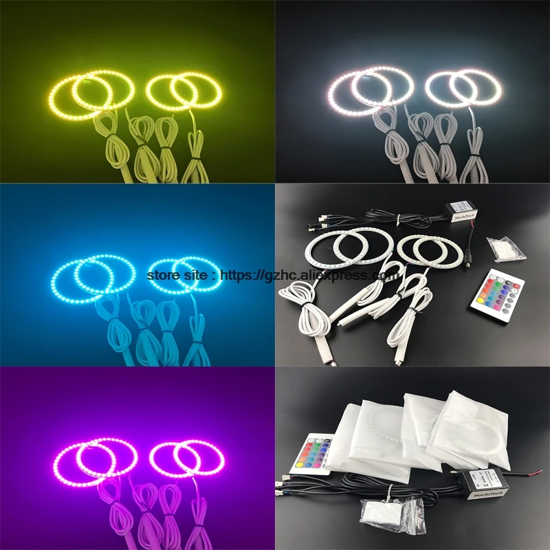 HochiTech для CHEVROLET CAPTIVA S3X 2006-2011 Тюнинг автомобилей RGB светодиодный демон Ангельские