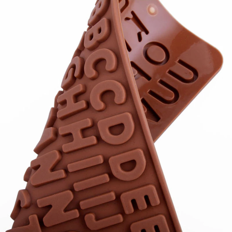 Transhome форма для шоколада буквы Английский алфавит силикон 3D формы помадки