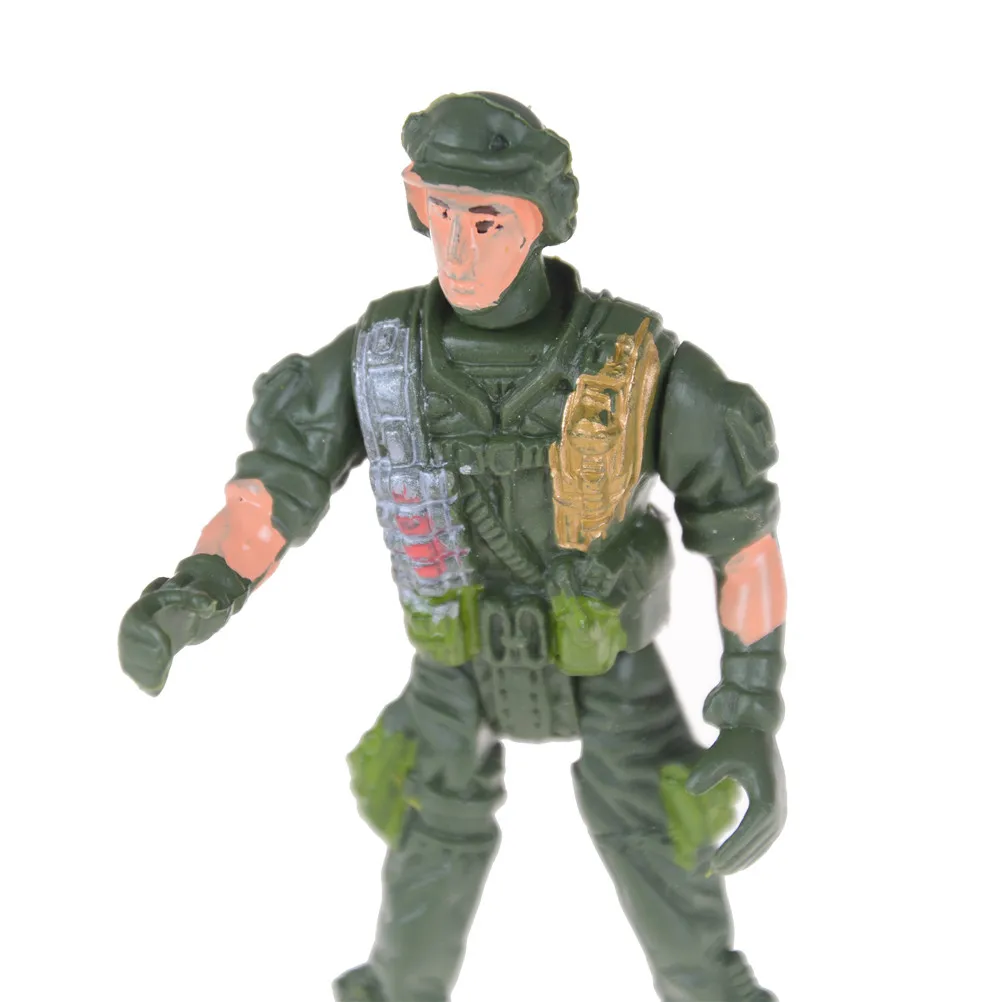 1 шт. миниатюрные солдаты парашюты 9 см|toy model|miniature militarymodel kit |