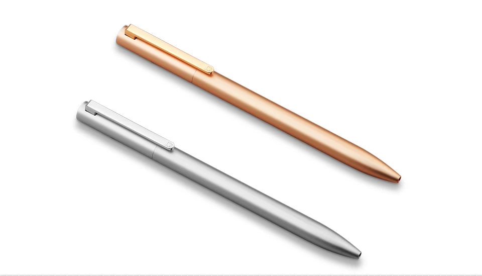 Оригинальная металлическая ручка для подписи Xiaomi Mijia PREMEC, автоматическая ручка, плавная швейцарская заправка чернил MiKuni 0,5 мм, ультра-светильник ручки для рисования H3