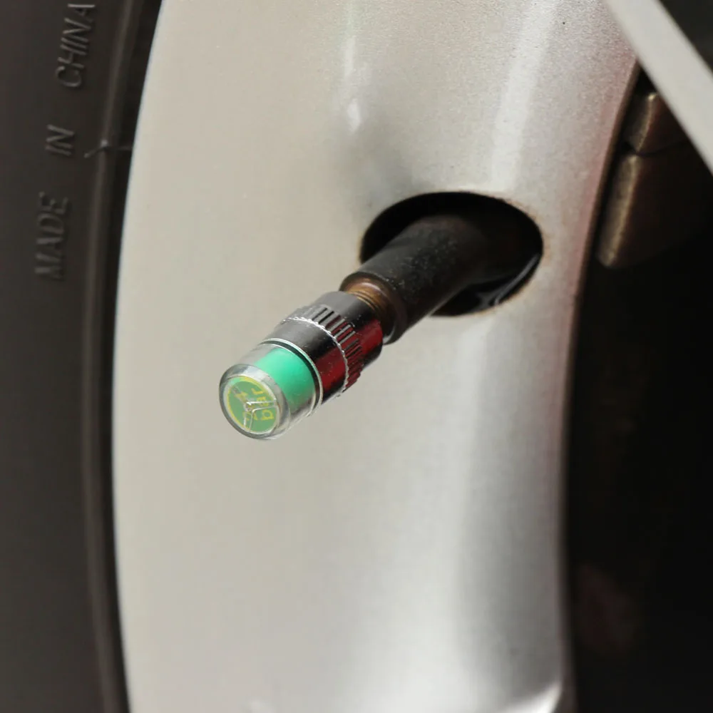 Автомобильный воздушный клапан давления для шин Датчик крышек Индикатор