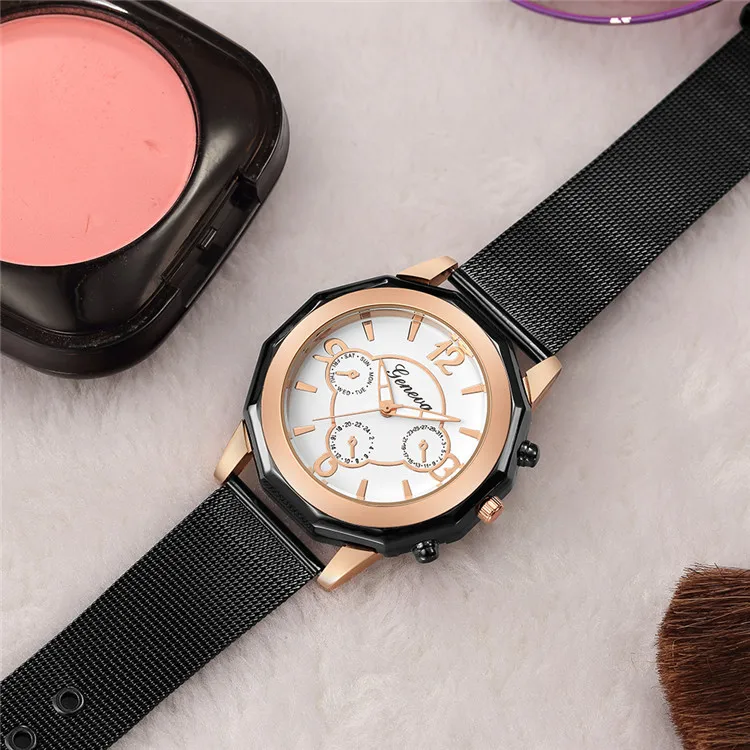 

Women Watch Individual Dial Design Fashion Quartz 2019 New SALE Stainless Steel Belt Watch Lady Wrist Watches High Quality Saat