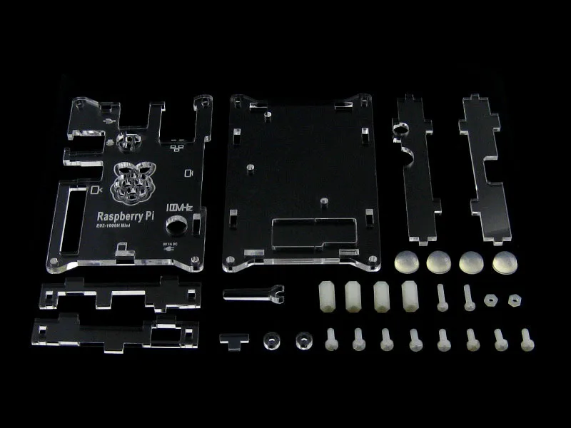 Чехол Waveshare для всех типов досок Raspberry Pi прозрачного цвета или радужного цвета|pi