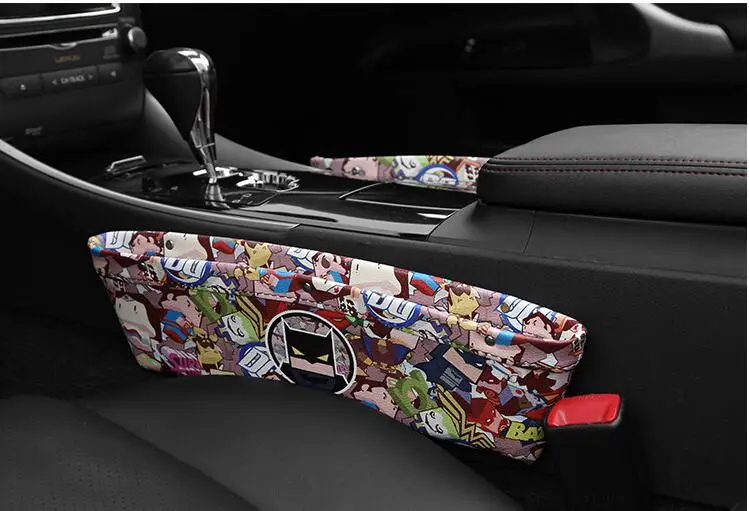 new Car Seat Crevice Storage Box Grain Organizer Gap Slit Filler Holder For Wallet Phone Cigarette Pocket Accessories | Автомобили и