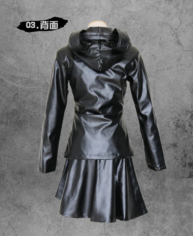 

[STOCK]2019 Japanese Hot Anime Tokyo Ghoul Touka Kirishima Cosplay Combat Suit Cosplay Costumes Full Set School Uniform Leather