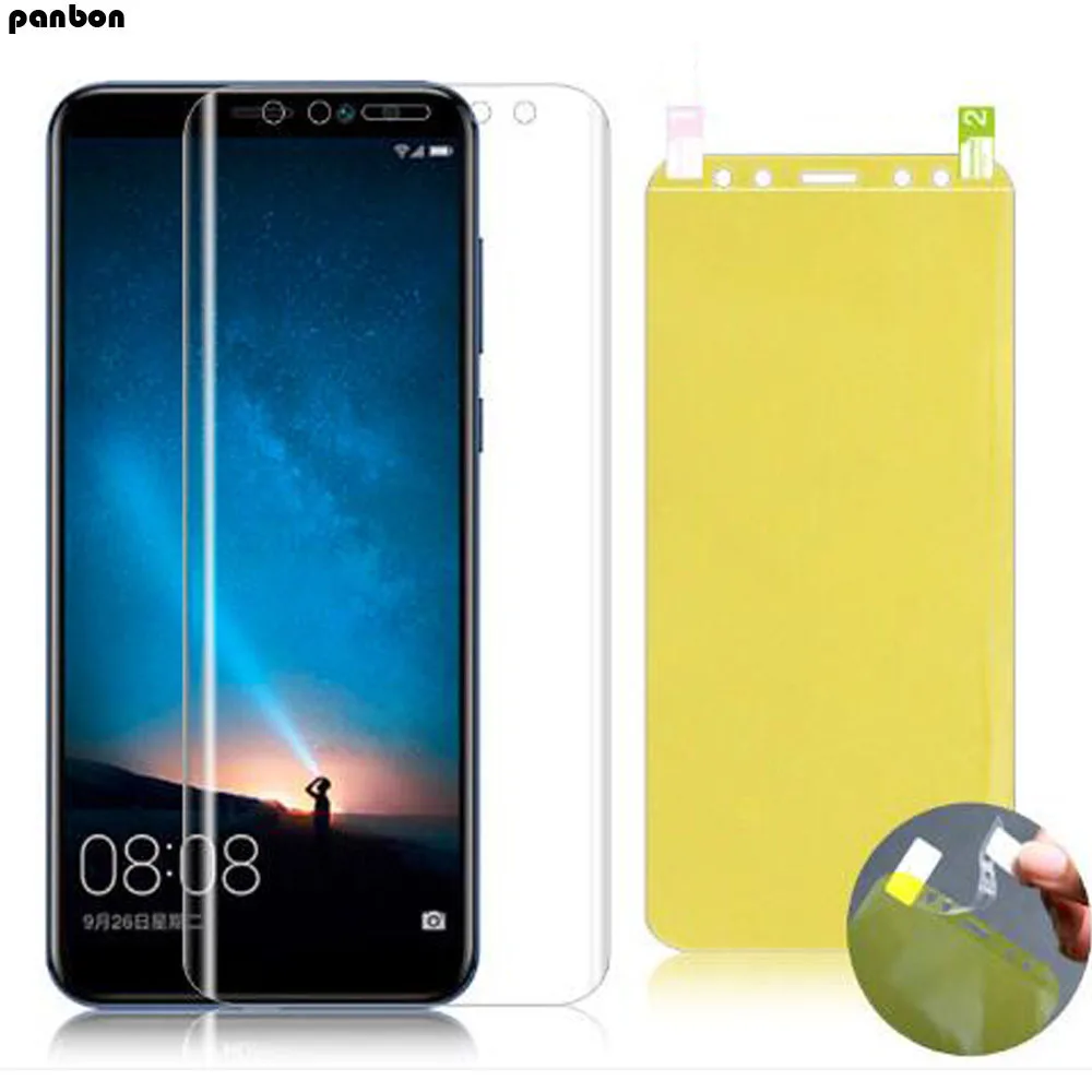 3D мягкая нано Взрывозащищенная Передняя пленка для huawei mate 20 Pro полная Защита