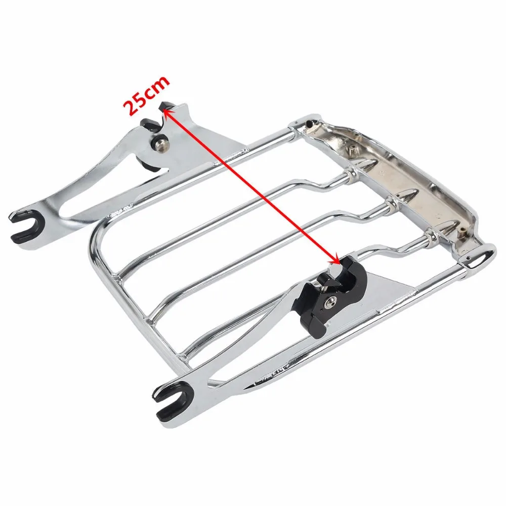 

4 Docking Hardware Kit / Air Wing Luggage Rack For Harley Touring Road King 14-16