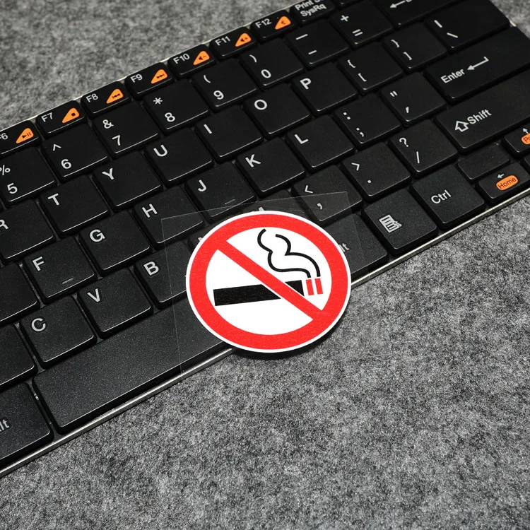 

GalonDeco No Smoking Safety Reflective Warning Mark Waterproof Car Sticker Decoratioin Stickers Decals