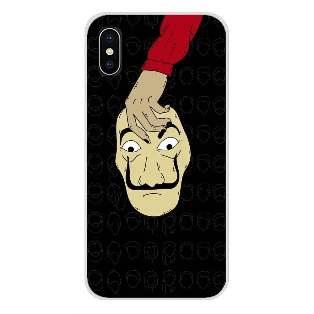 Силиконовый чехол для телефона Испания ТВ La Casa de papel Heist Samsung Galaxy S4 S5 MINI S6 S7 edge S8 S9 S10