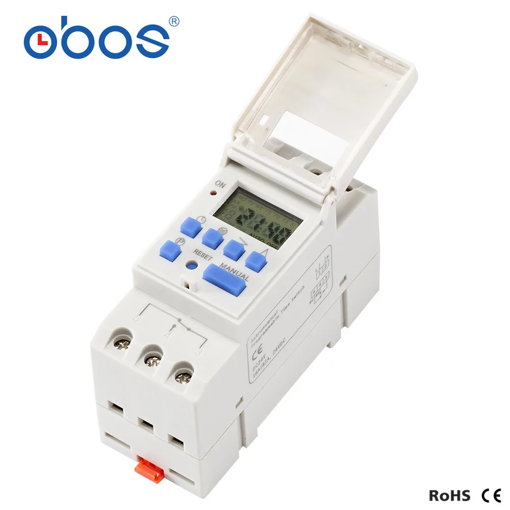 BS26W DC12V ЖК микрокомпьютер программируемый цифровой Астро реле времени таймер Широта Долгота рельс уличный фонарь контроллер