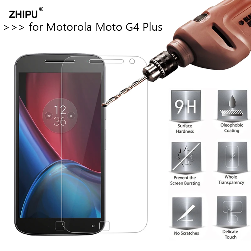 2.5D 0,26 мм 9H Премиум Закаленное стекло для Motorola Moto G4 Plus защита экрана закаленное защитное стекло для Moto G4 Plus