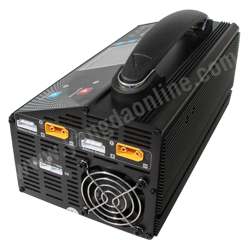 Lipo Батарея Зарядное устройство 1200 W 25A 600 x2 Dual канала литиевая для аккумулятор с