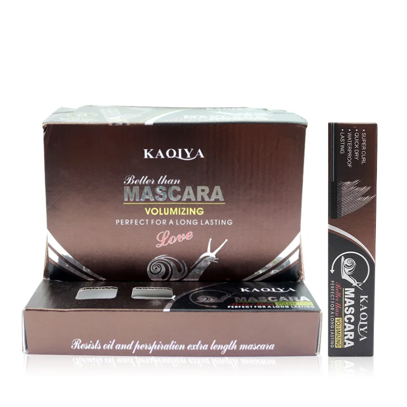 KAQIYA 9055 Perfect Beauty водостойкая долговечная быстросохнущая супер плойка Черная тушь