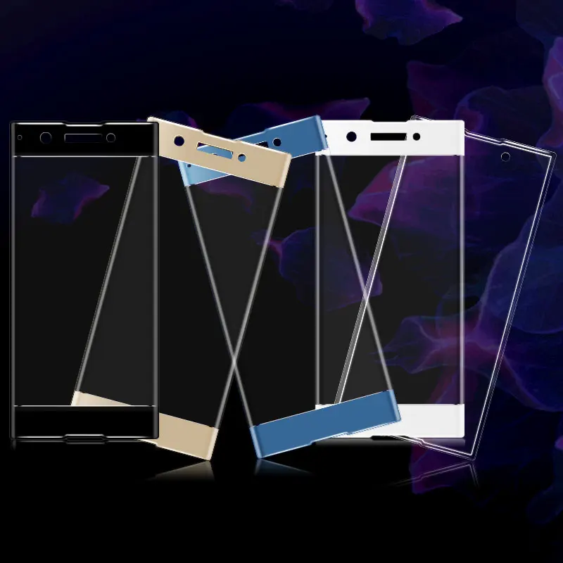 Закаленное 3d-стекло для Sony Xperia XA1 изогнутое полное покрытие G3112 G3116 защита двух
