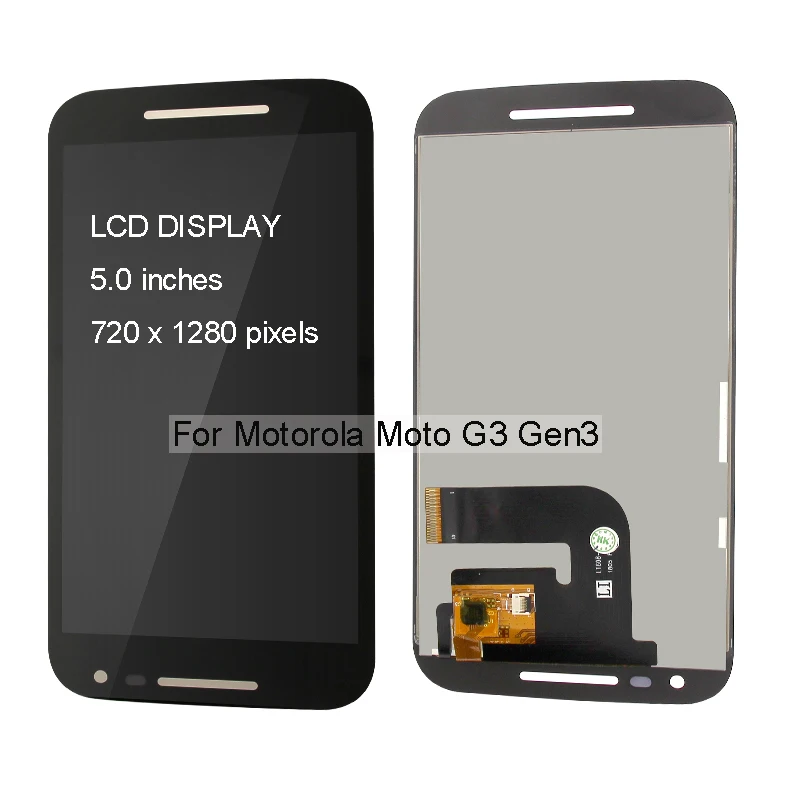 XT1540 XT1541 XT1543 XT1544 XT1550 сенсорный ЖК экран Замена для Motorola Moto G3 дисплей экран|Экраны