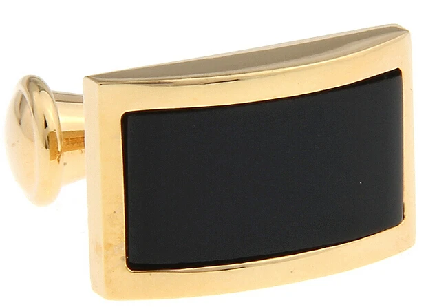 New Design Factory Price Retail Fashion Men Cufflinks Copper Material Square Black Crystal Cuff Links Free Shipping | Украшения и