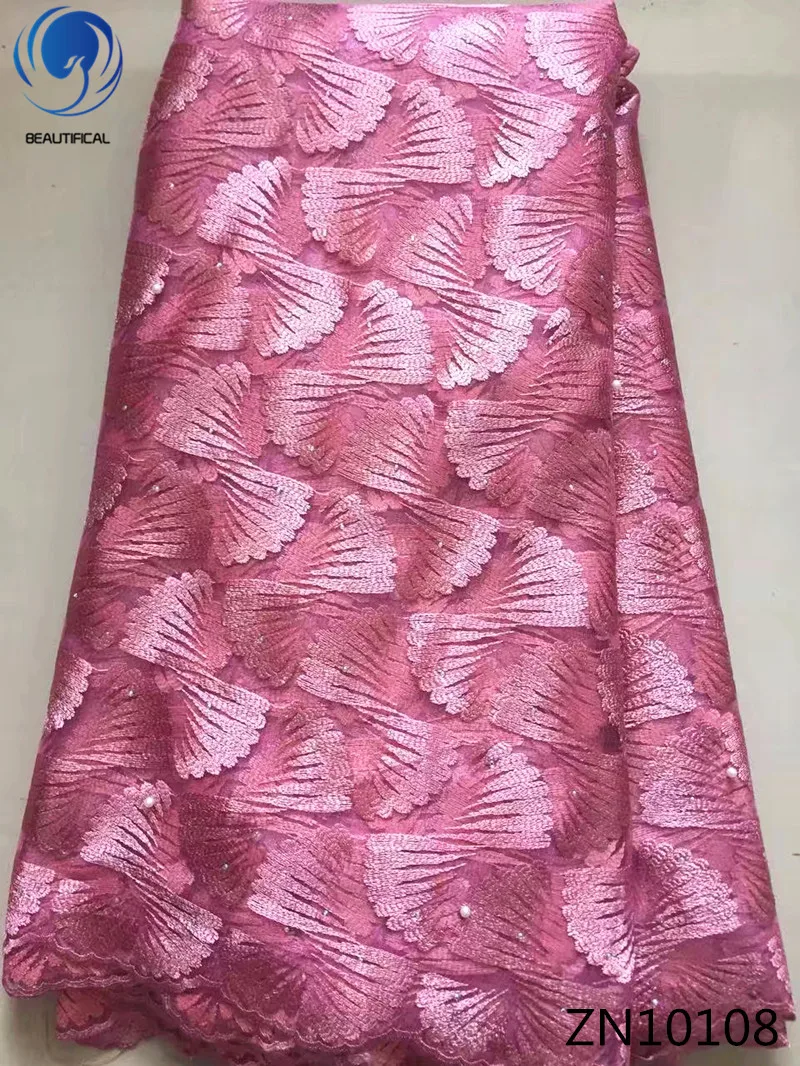 Красивая африканская зеленая кружевная ткань дешевая последнее нигерийское