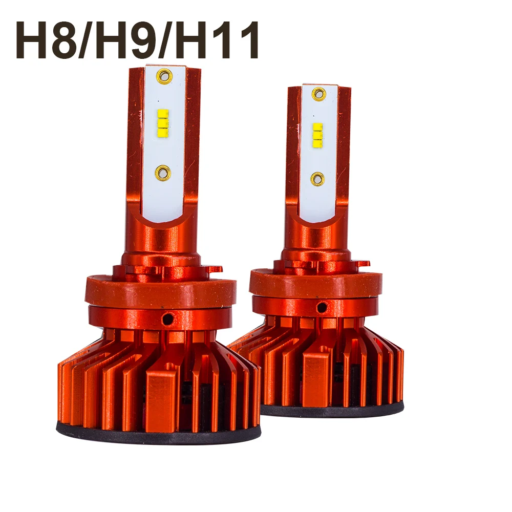Czpvq автомобильный светильник s H4 H7 светодиодный H1 H3 H8 H9 H11 9005 HB3 9006 HB4 880 881 H27 Авто противотуманных фар с возможностью креативного светильник 6000 К 80 Вт 12000LM EMC 12V 24V