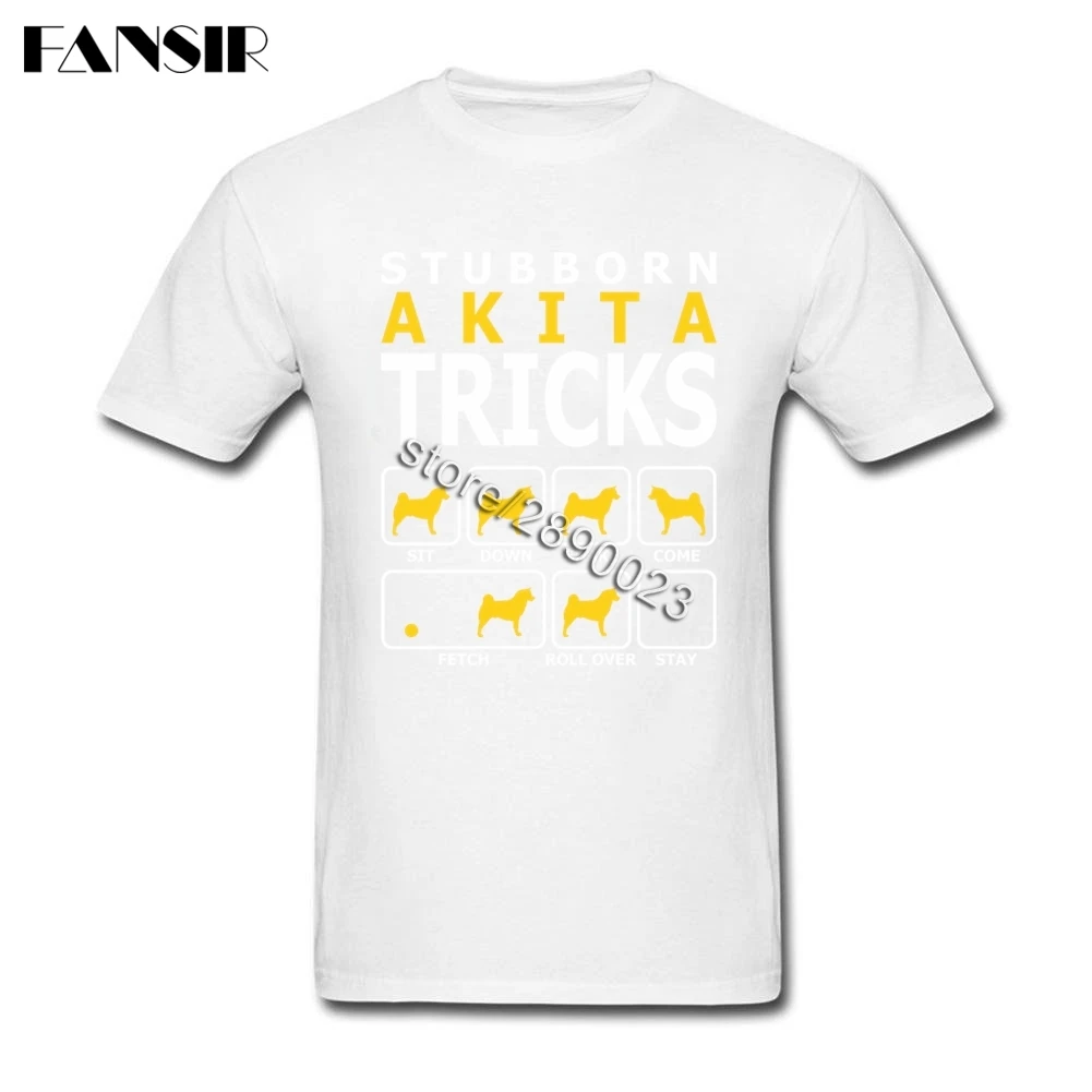 Рубашка мужская с коротким рукавом хлопок футболка принтом Akita Dog Guys новый дизайн