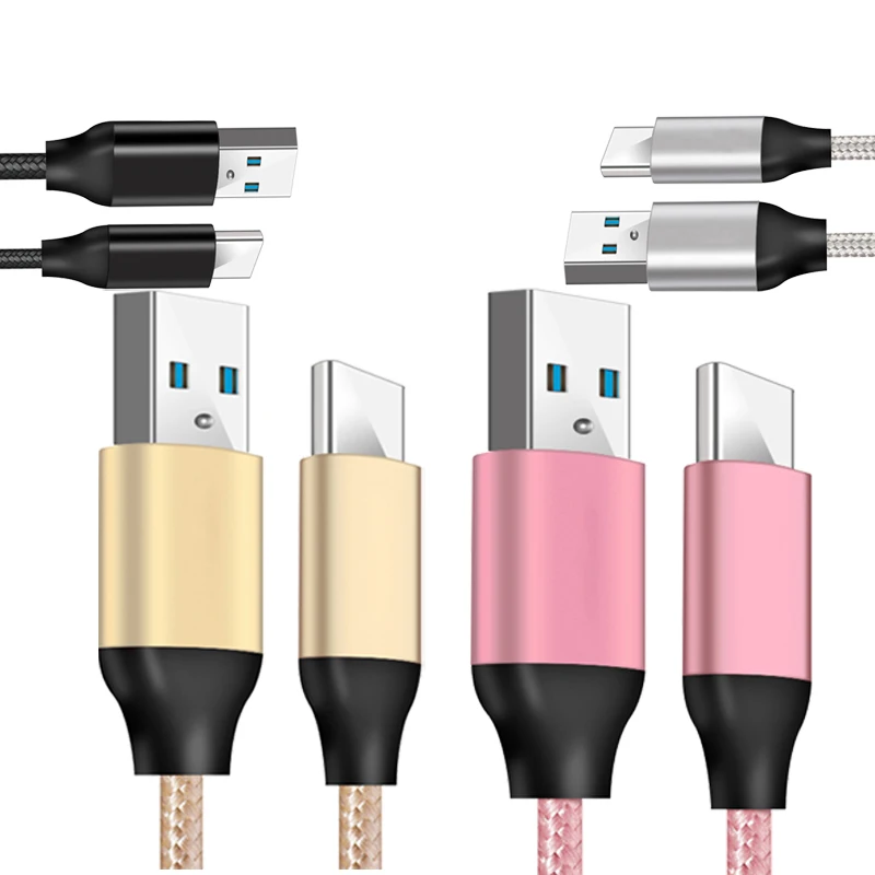USB Type C Cable Adapter 1M For Sony Xperia Fast Charging Data Redmi 4X Quick Charge Cord | Мобильные телефоны и