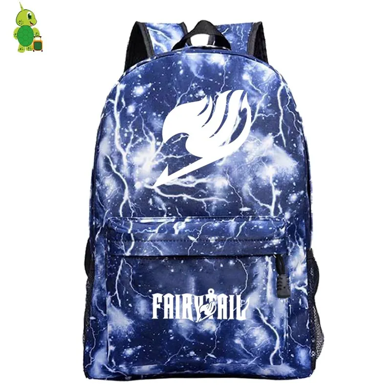 21 Mochila рюкзак "Хвост Феи" Аниме повседневные дорожные сумки через плечо школьные сумки для подростков женщин мужчин рюкзак для ноутбука детские сумки для книг - Цвет: 21