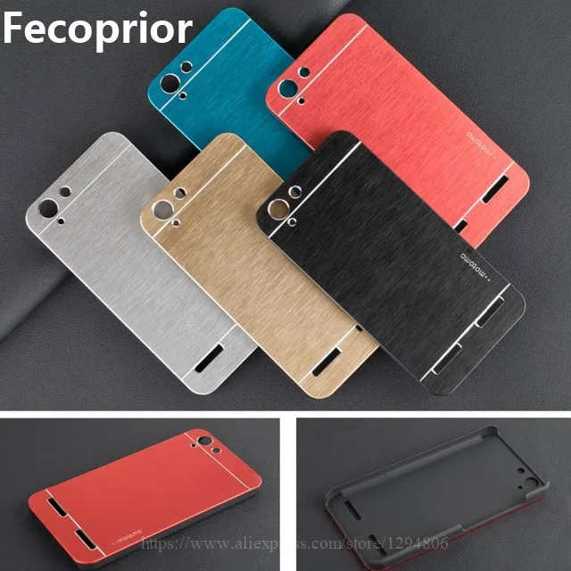Чехол Fecoprior K5 K5Plus для Lenovo Vibe Plus Алюминиевый металлический пластиковый чехол