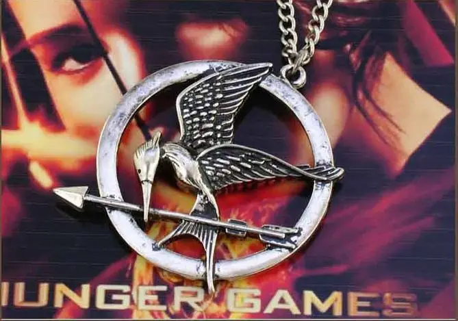 Hot Sale Fashion Film Jewelry The Hunger Games 1 Chains Necklace Ridicule Birds Animal For Women Men Gold Pendant Necklaces | Украшения и