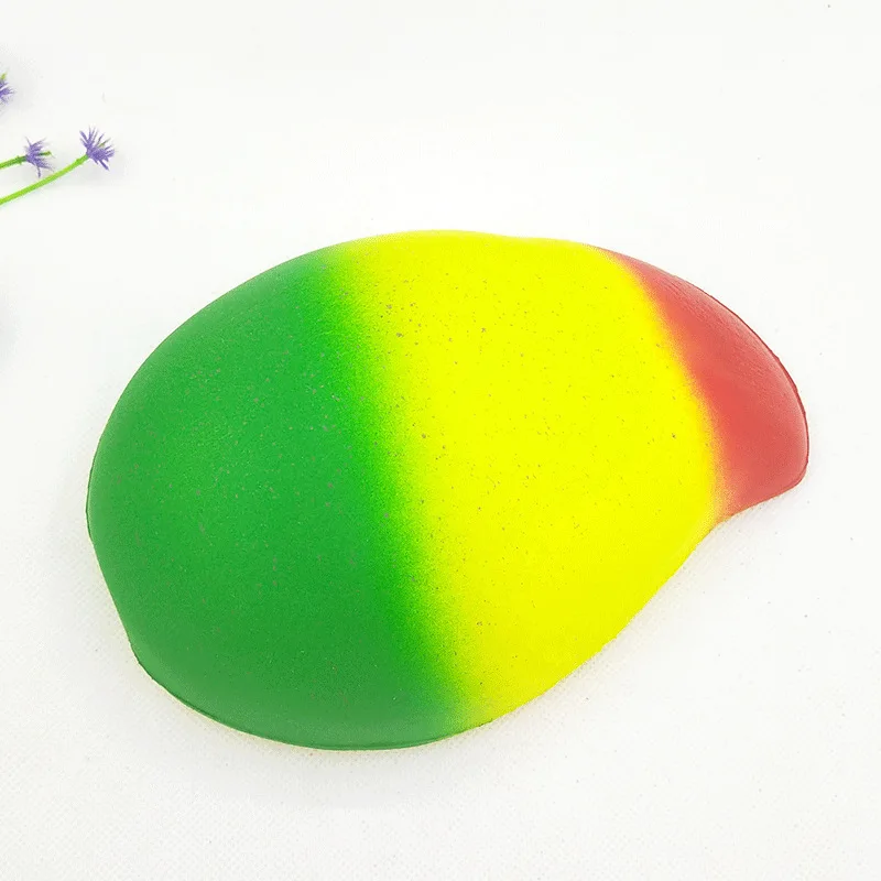 Новинка большая сжимаемая игрушка с манго медленно восстанавливающая форму 19 5