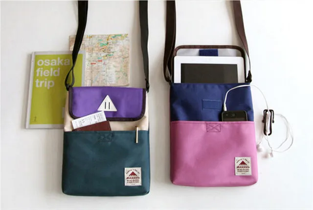 Pastoral style ipad tablet computer bag digital travel Messenger bags three color options | Багаж и сумки