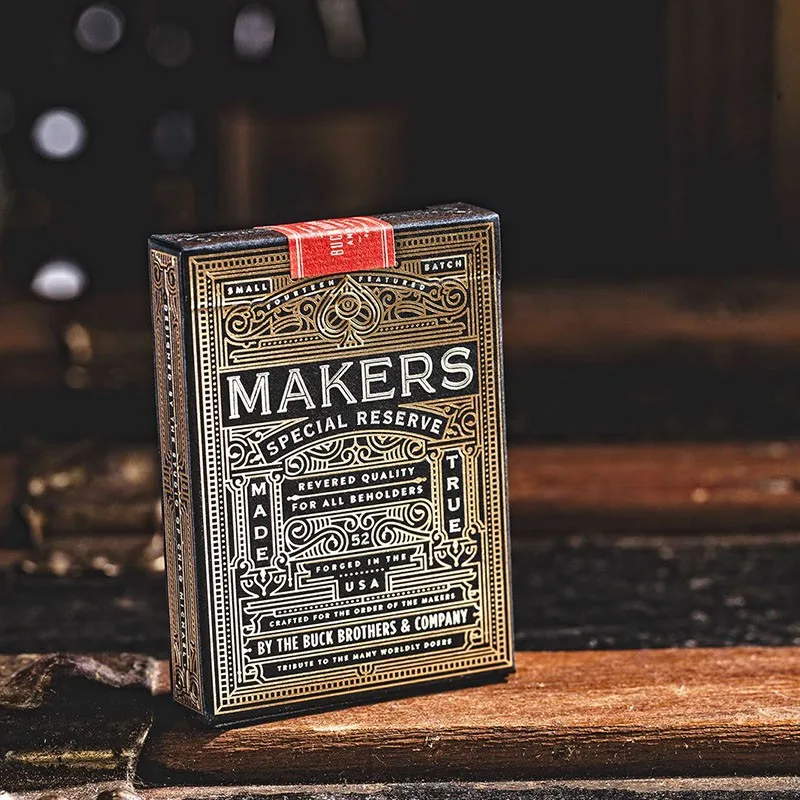 

Makers Playing Cards Blacksmith Edition Deck Dan & Dave Special Reserve Magic Props
