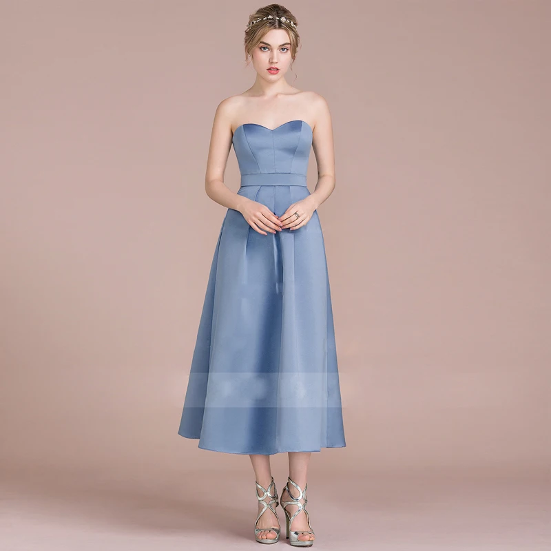 Новое красивое платье трапециевидной формы подружки невесты платья без рукавов