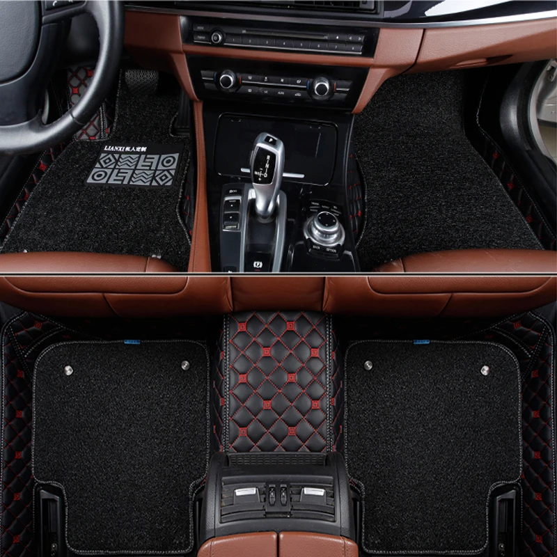 

Автомобильные коврики для Jaguar XF XE XJL XJ6 XJ6L F-PACE, фирменные крепкие мягкие аксессуары для автомобиля, Стайлинг автомобиля, коврик с ножками на з...