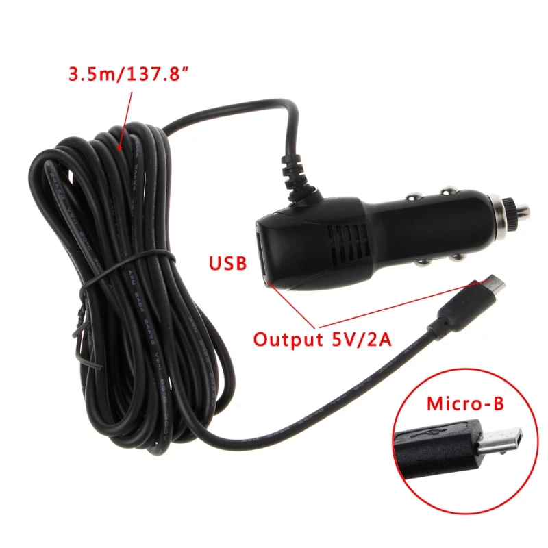Новинка 1 шт. микро USB Порты и разъёмы 5V 2A автомобиля Зарядное устройство адаптер