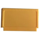 20 шт., сменный игровой картридж, пластиковый корпус для 8 бит, игровая карта для FC, аксессуары для игр, чехол для карт (чехлы), желтый