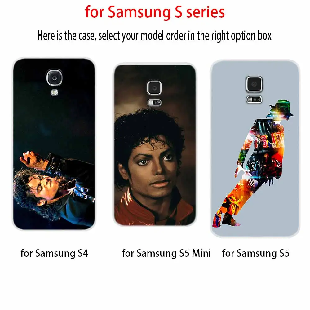 Мягкий чехол Майкла Джексона для Samsung Galaxy S7 Edge S8 S9 S10 S11 S20 S21 Plus Lite E|Бамперы| |