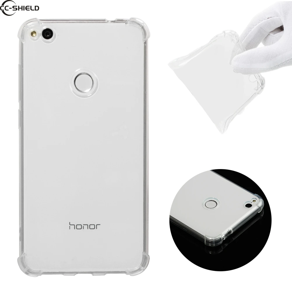 Мягкий чехол для Huawei Honor 8 Lite PRA-TL10 ультратонкий прозрачный силиконовый из ТПУ Honor8