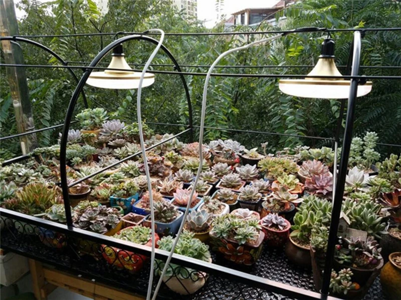 Лампа для растений 20 W 36 W 50 W фитолампа НЛО светодиодный нарастающий свет полный спектр водонепроницаемый белый E27 Фито лампы для внутреннего растение открытого грунта лампы рост расти палатка аквариум hydroponics