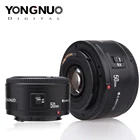 Объектив YONGNUO YN50mm F1.8 YN EF 50 мм, объектив YN50, апертура F1.8, объектив с автофокусом для зеркальных камер Canon EOS 60D, 70D, 5D2, 5D3, 600d