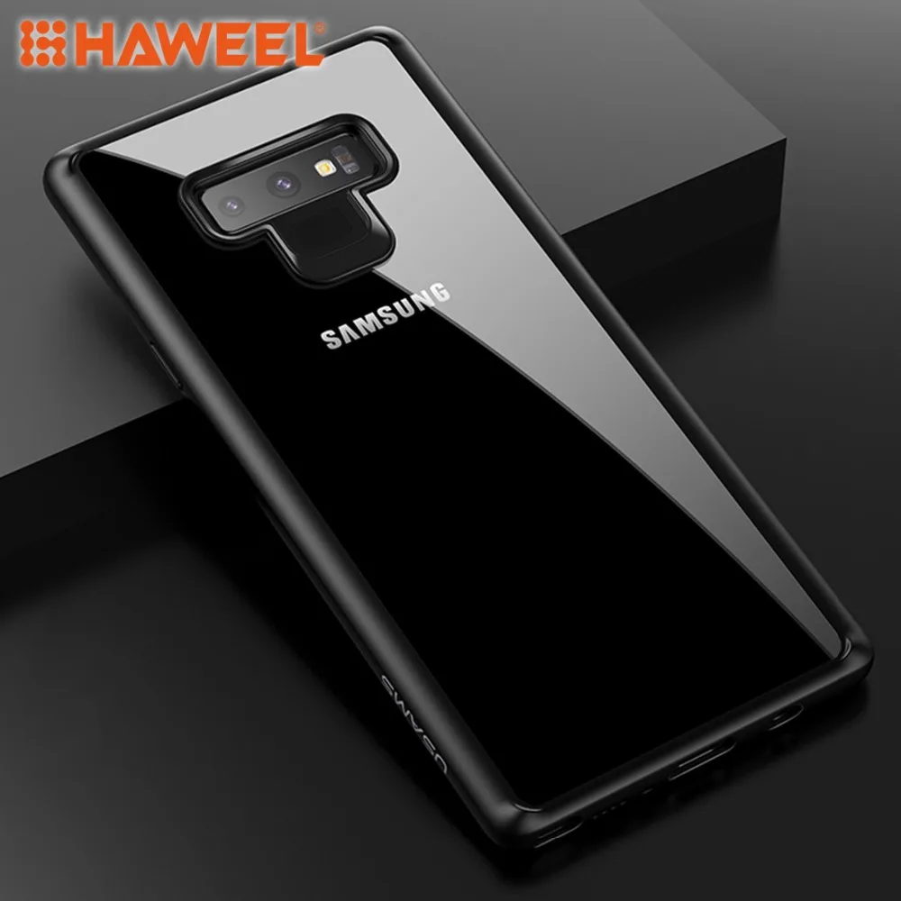 

HAWEEL для Galaxy Note9 полное покрытие ПК + ТПУ защитный чехол