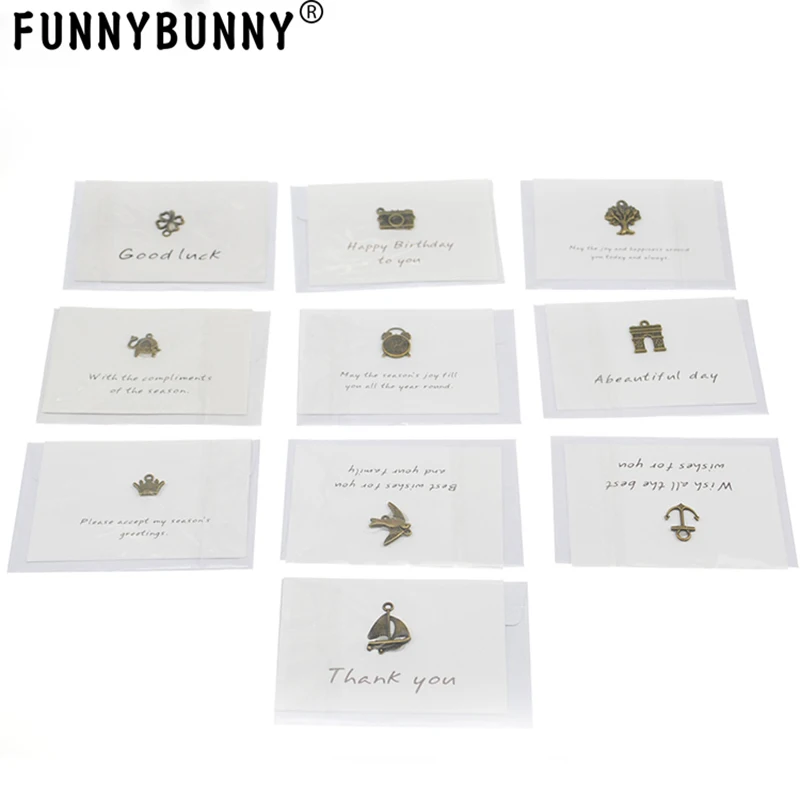 FUNNYBUNNY конверты для поздравительных открыток милый ретро Милый Винтажный