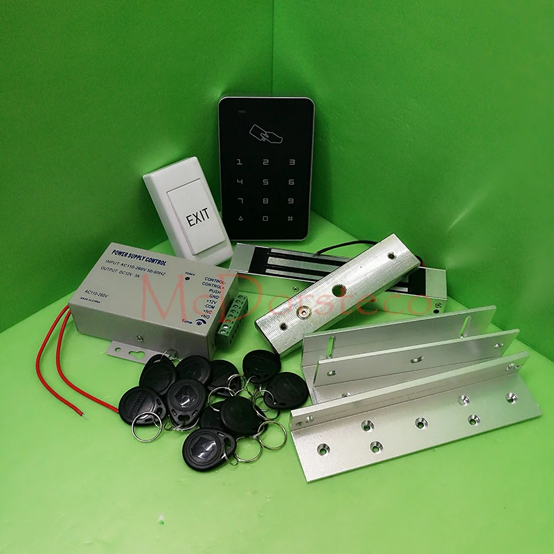 Бесплатная доставка DIY Rfid комплект контроля доступа к двери с электрическим