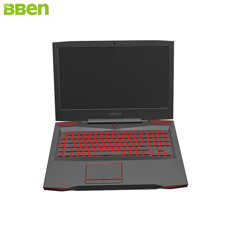 Игровой ноутбук BBEN Intel i7 7700HQ Kabylake GDDR5 NVIDIA GTX1060 Windows 10 механическая клавиатура RGB HD