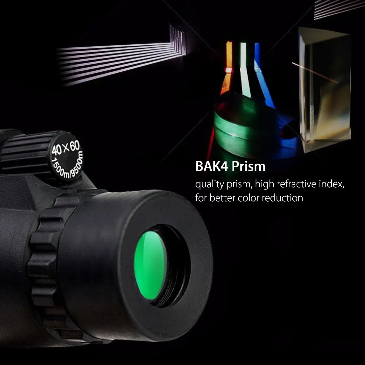40x60 WIFI IR Infrared Night Vision Monocular Telescope HD Optical Smartphone Lens for Outdoor Hunting+Tripod Phone Holder