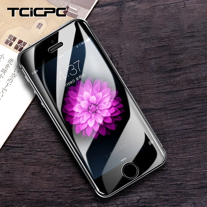 Для iPhone 5S закаленное стекло для iPhone SE 9H HD прозрачное анти-синее матовое Защитное стекло для Apple iPhone 5 Защитная пленка для экрана