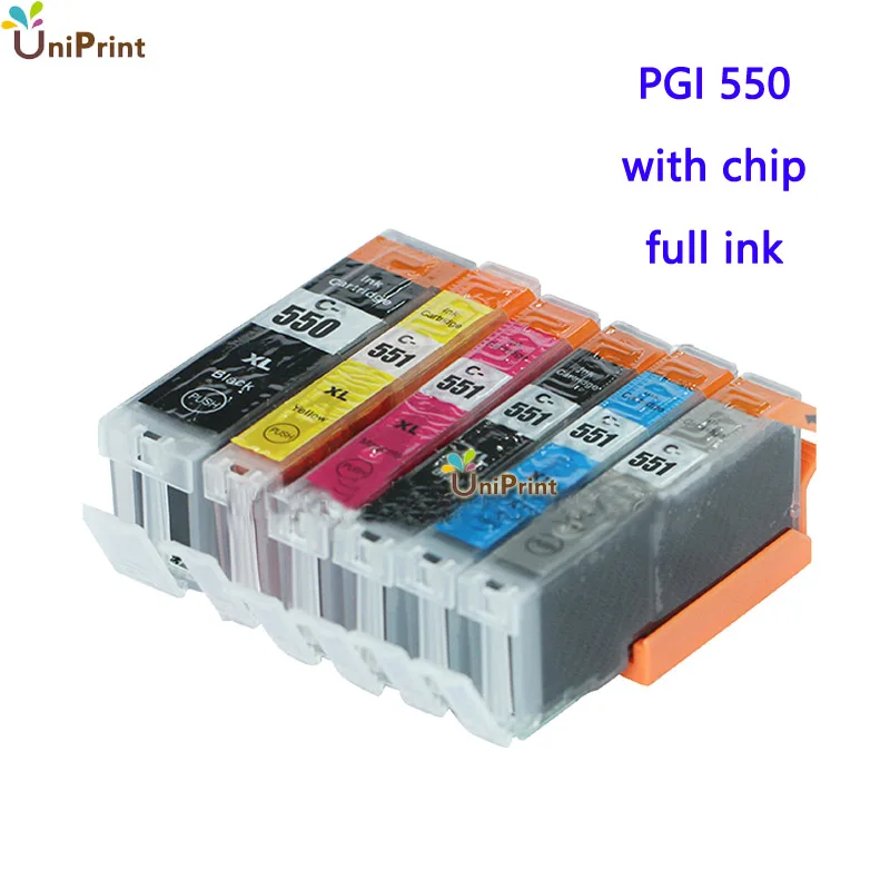 Чернильный картридж pgi550 для Canon MG6350 MG7150 MG7550 IP8750 PGI550 до 18 шт. серый | Компьютеры и